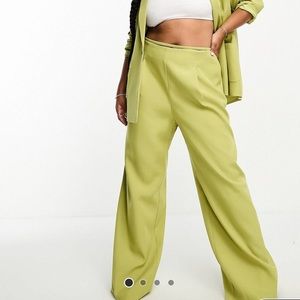 NWT 4th & Reckless pants sz US 16 - green